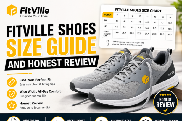 FitVille Shoes Size Guide and Honest Review