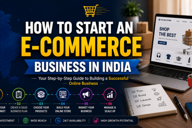 how to start an e-commerce business in India