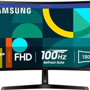 Samsung 27" Essential S3 (S36GD) Series FHD 1800R Curved Computer Monitor