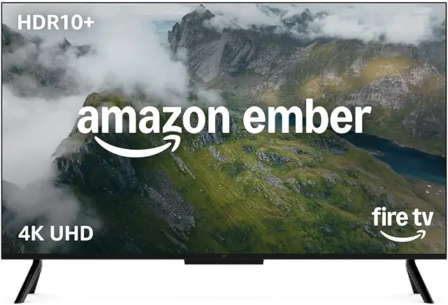 Amazon Ember 50" 4-Series with Fire TV (newest model), 4K Ultra HD smart TV with Alexa Remote, HDR10+, fast processor, Dolby Audio, Ambient Experience, free and live TV, find shows faster with Alexa+