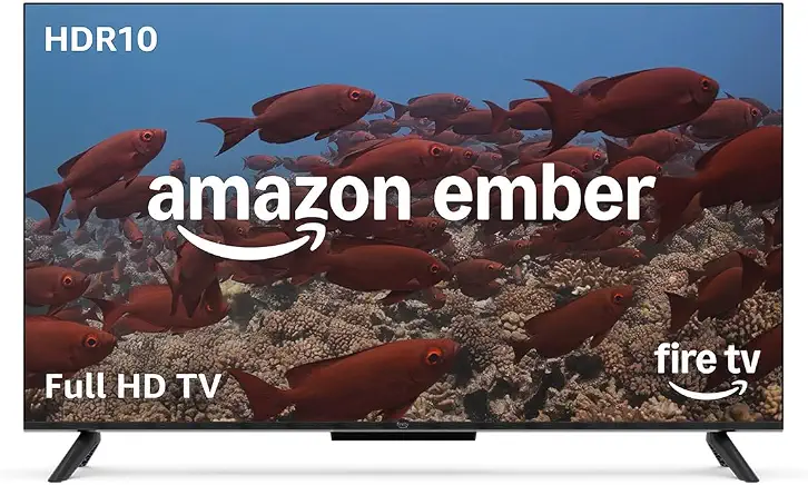 Amazon Ember 40" 2-Series with Fire TV (newest model), HD smart TV with Alexa Voice Remote Enhanced, fast streaming, Dolby Audio, Ambient Experience, free and live TV, find shows faster with Alexa+