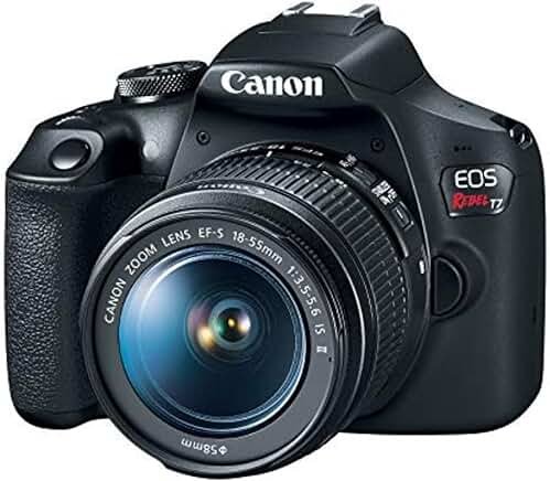 Canon EOS Rebel T7 DSLR Camera EF-S 18-55mm f/3.5-5.6 is II Lens Kit