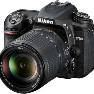 Nikon D7500 20.9MP DSLR Camera with AF-S DX NIKKOR 18-140mm f/3.5-5.6G ED VR Lens, Black