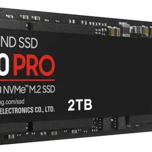 Samsung SSD 990 PRO 2TB, PCIe 4.0 M.2 2280, Up to 7,450 MB/s