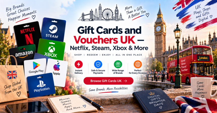 Gift Cards and Vouchers UK